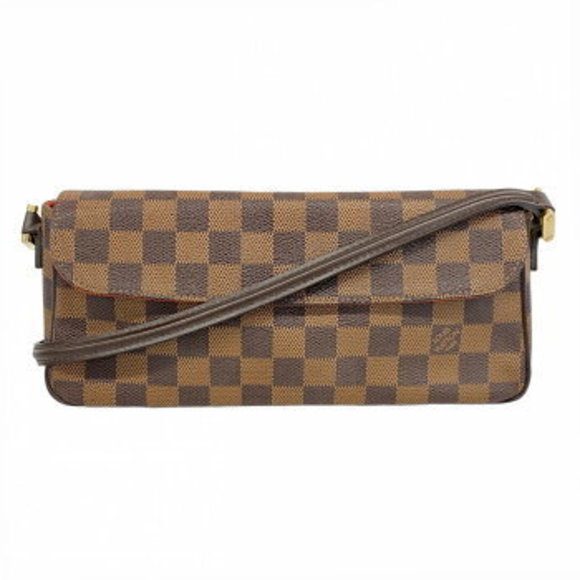 Louis Vuitton Damier Recoleta Ebene Brown Handbag - Picture 1 of 9